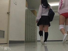 A pure-hearted student provides oral and manual pleasure for additional grades