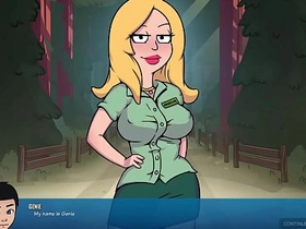 Steamy anime games at Camp Pinewood lead to intense orgasms