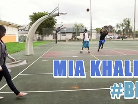 Stepmom's seduction: Mia Khalifa's revenge with two black studs