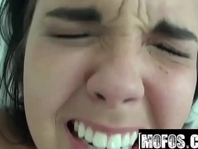 Dillion Harper's tight teen ass takes a hard pounding