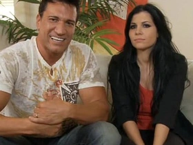 Married couples trade partners in humorous parody