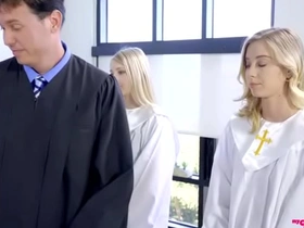 Brother's desperate plea for forgiveness in steamy church encounter