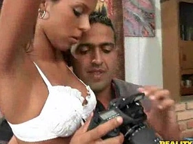 Latina beauty gets pierced and tattooed before a steamy encounter