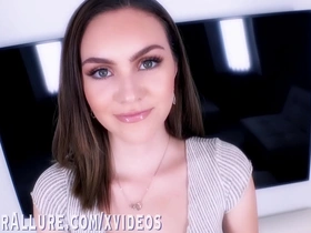 Freya Parker's passionate performance of oral sex and intense intercourse