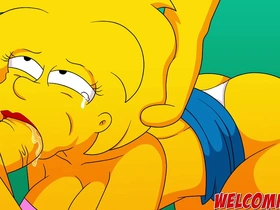 Simpsons porn cartoons featuring hottest anal scenes
