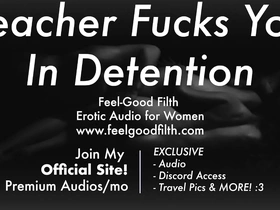 Dirty teacher dominates in detention for kinkiest students