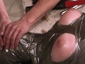 Trussed, bandaged, and penetrated: A BDSM medical masochism scene